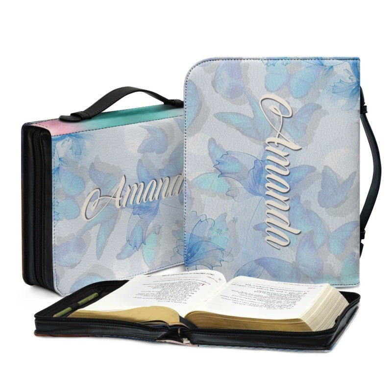 Christianartbag Bible Cover, To My Daughter From Mom Bible Cover, Personalized Bible Cover, Art Design Bible Cover, Christian Gifts, CAB14071223. - Christian Art Bag