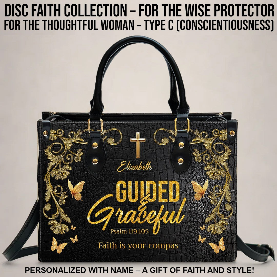 CHRISTIANARTBAG Handbags - Wise Christian Purse for Thoughtful Women – DISC Type C | Bible-Inspired Bag - CAB05160625.
