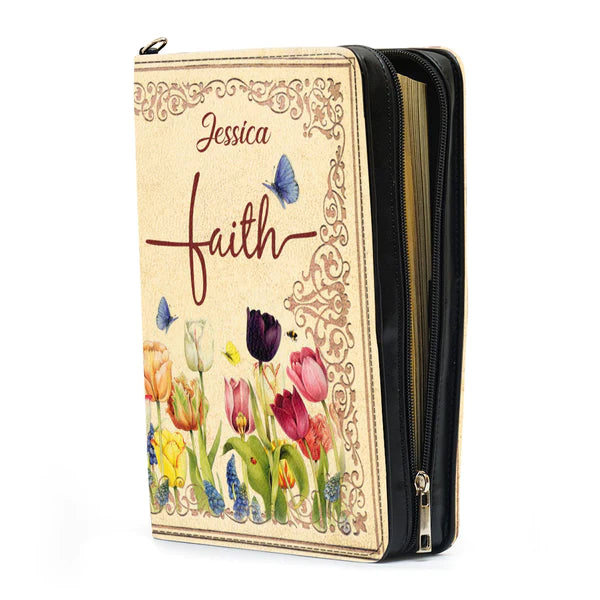 Christianartbag Bible Cover, Delight Yourself In The Lord, Personalized Bible Cover, Gifts For Women, Gifts For Men, Christmas Gift, CABBBCV01020823. - Christian Art Bag