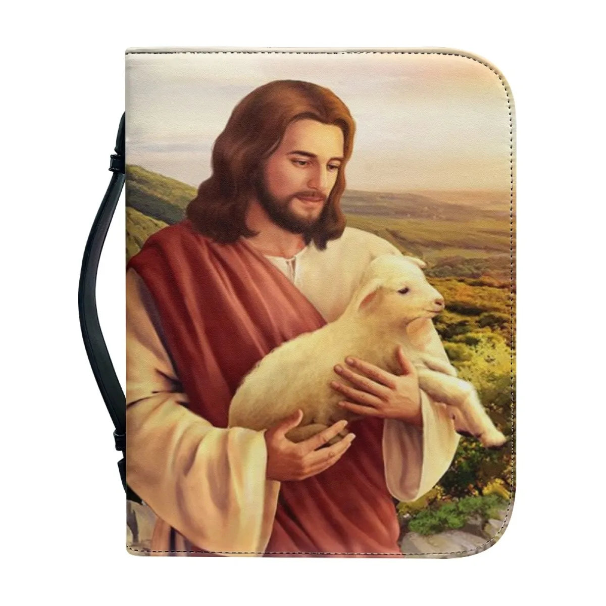 Christianartbag Bible Cover, Jesus Printed Customized Bible Cover, Personalized Bible Cover, Gifts For Men, Christmas Gift, CABBBCV05290723 - Christian Art Bag