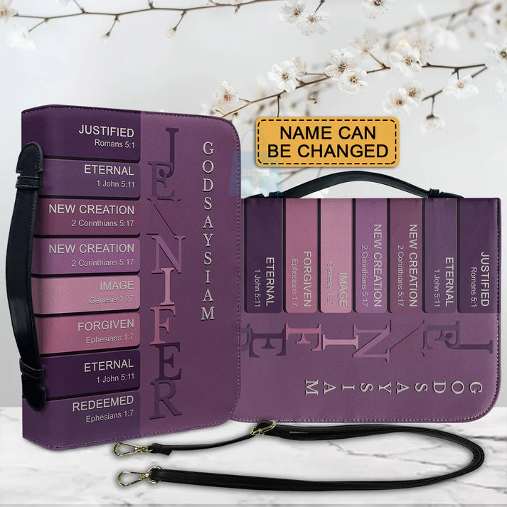CHRISTIANARTBAG Handbags - Uncover the sacred meaning of your name - Custom Name & Color - Personalized Leather Handbag - CABLTB01250525