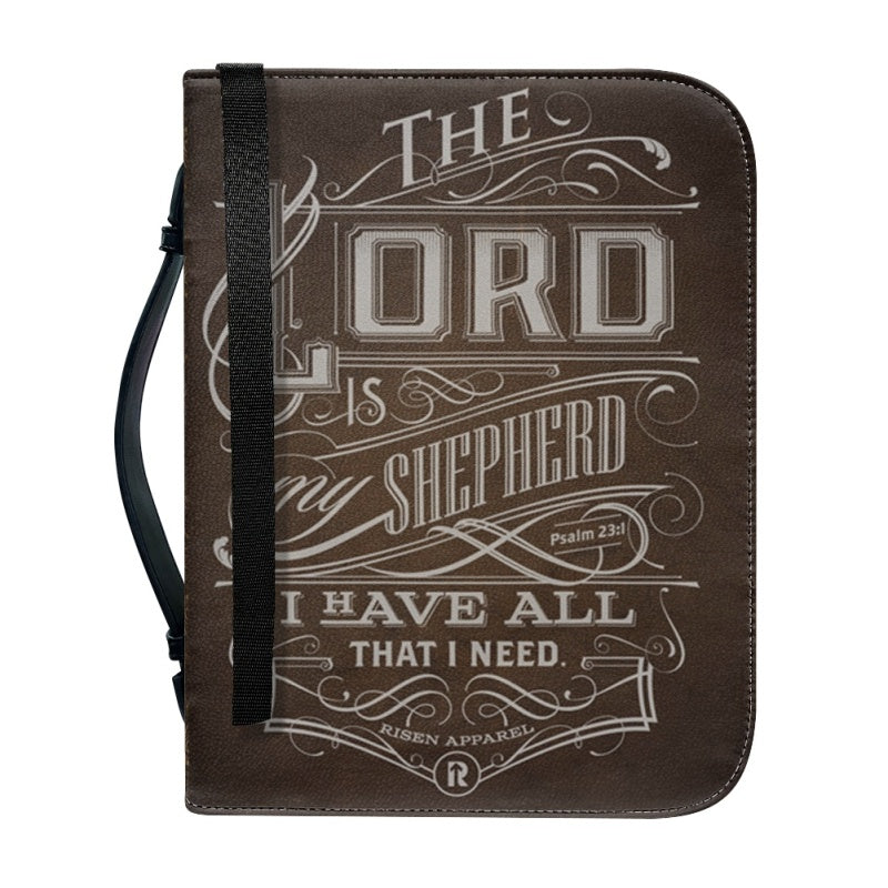 CHRISTIANARTBAG Bible Covers - The Lord Is My Shepherd Psalm 23 1 Bible-Cover - CABBBCV05080524.