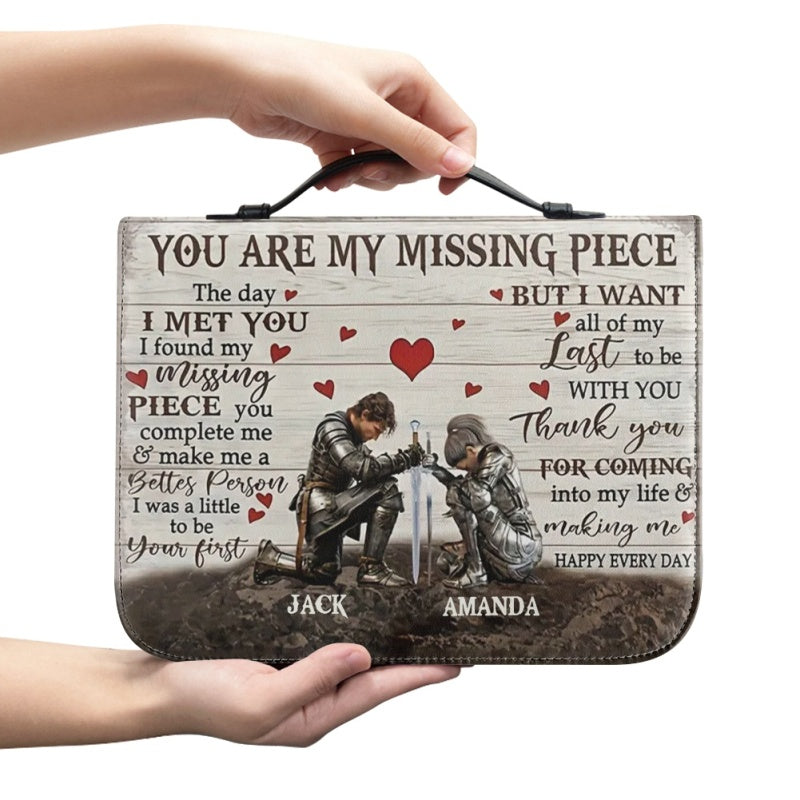 CHRISTIANARTBAG - Personalized Bible Covers - Custom Name Bible Cover - CABBBCV03240424.