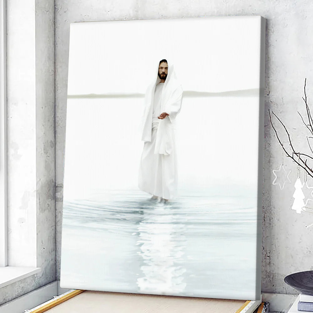 Christianartbag Home Decor, Bible Verse Poster and Prints Jesus Canvas Painting Wall art Print Christian Quotes Canvas Painting Living Room Posters on the Wall - Christian Art Bag