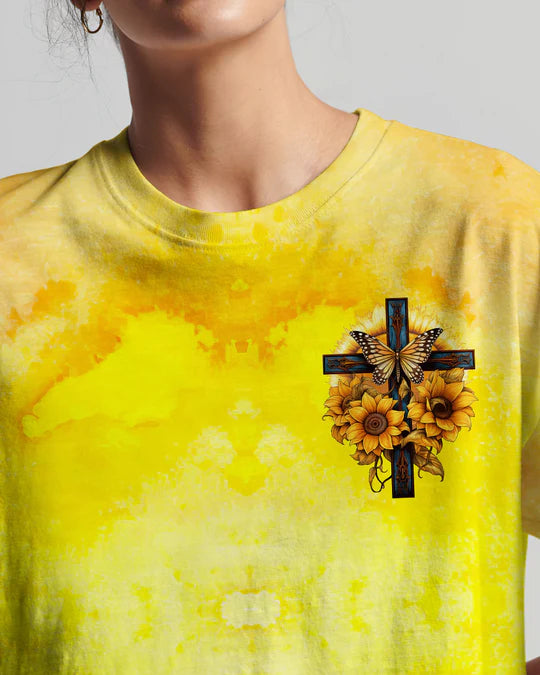 Christianartbag 3D T-Shirt For Women, A Day Without Prayer Is A Day Without Power, Christian Shirt, Faithful Fashion, 3D Printed Shirts for Christian Women - Christian Art Bag