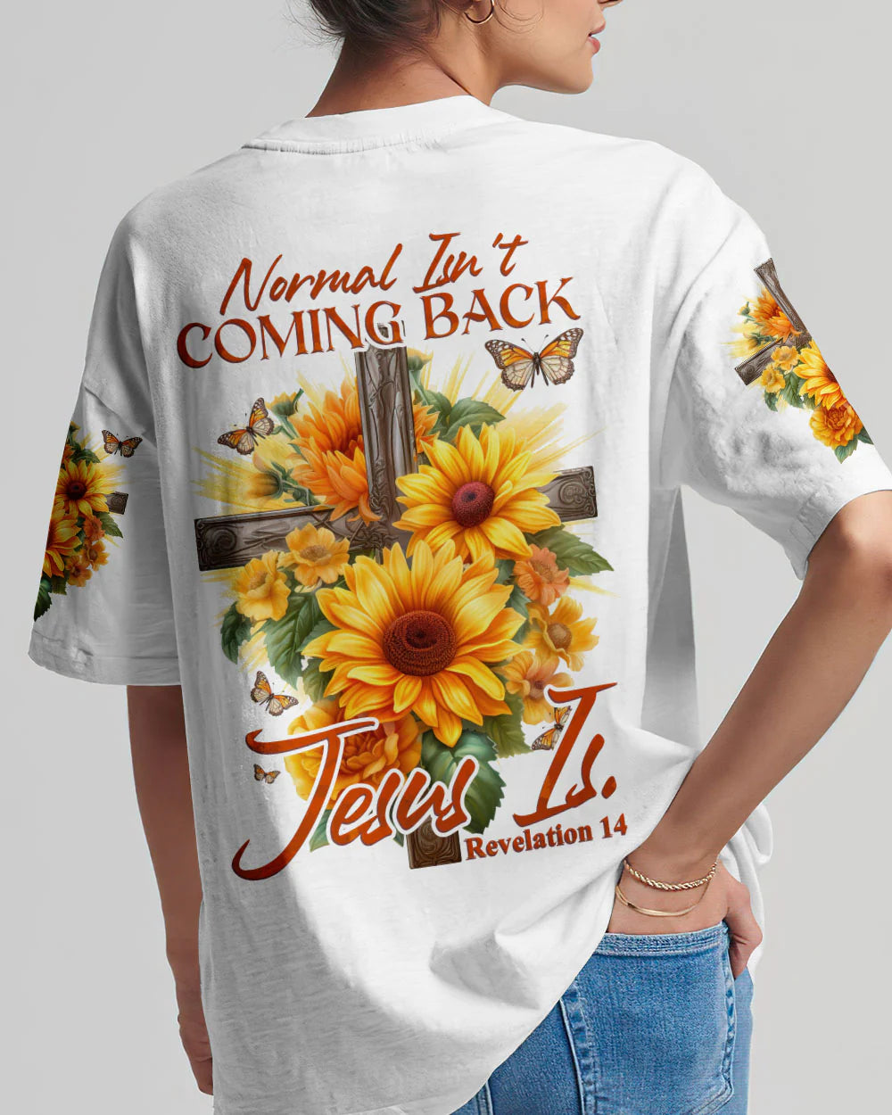 Christianartbag 3D T-Shirt For Women, Normal Isn’t Coming Back, Christian Shirt, Faithful Fashion, CAB3DTOP02080823 - Christian Art Bag