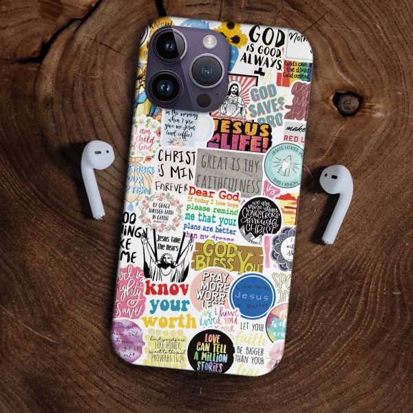 Christianartbag Phone Case, Jesus Love You Sticker Phone Case, Personalized Phone Case, Christian Phone Case, Jesus Phone Case, Bible Verse Phone Case, CABPC16280723