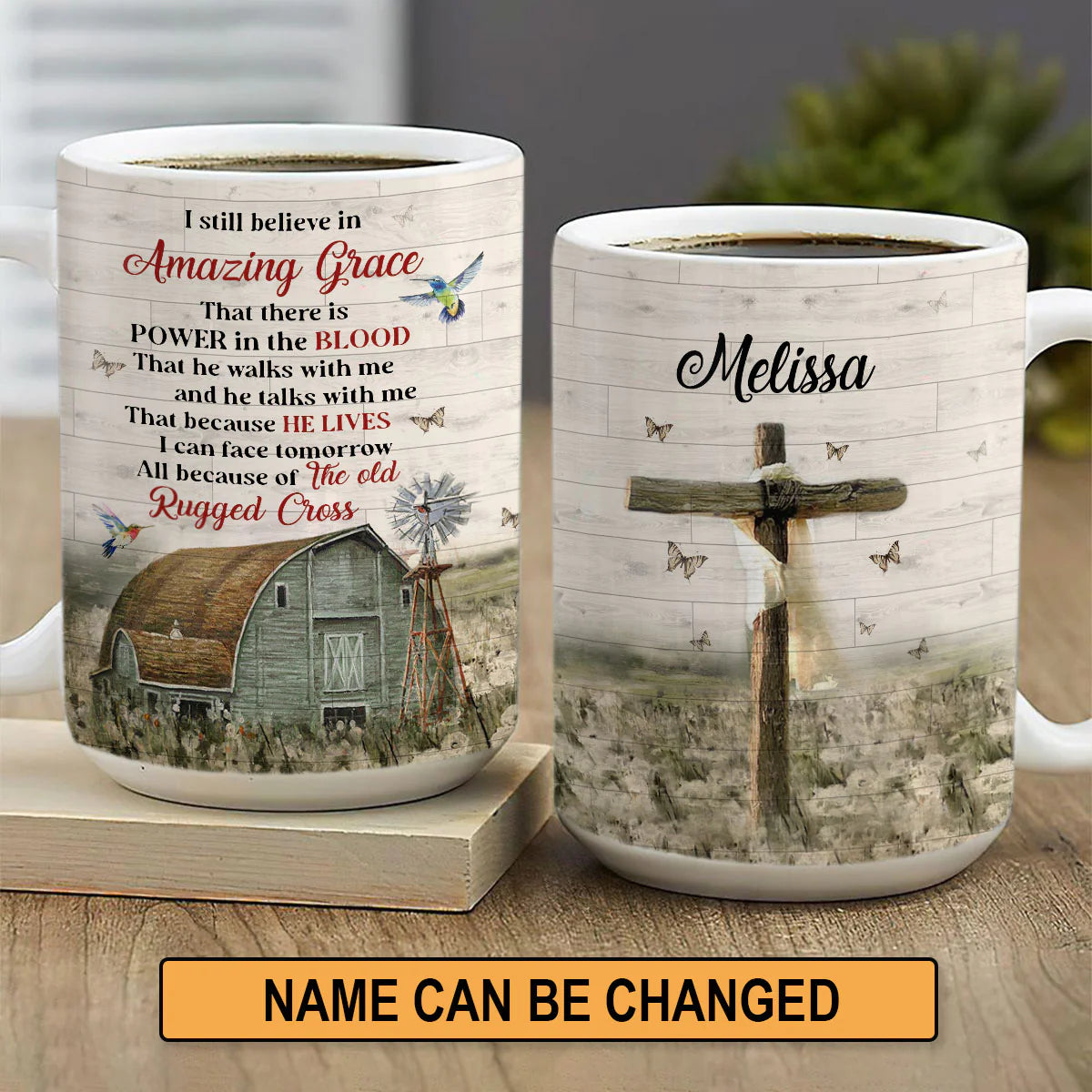 Christianartbag Drinkware, There Is Power In The Blood, Personalized Mug, Tumbler, Personalized Gift. - Christian Art Bag