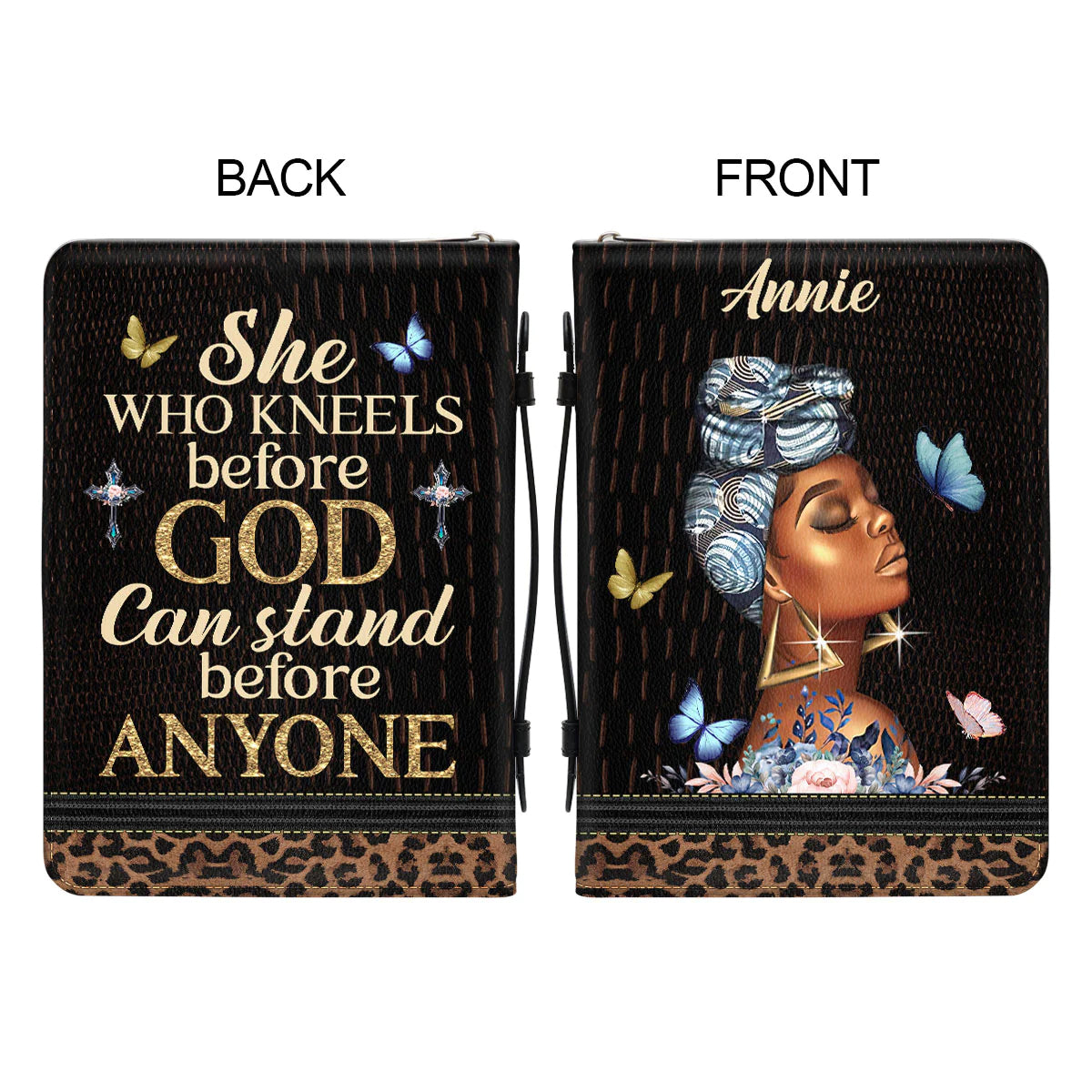 Christianart Bible Cover, What God Says About You, Personalized Gifts for Pastor. Gifts For Women. - Christian Art Bag