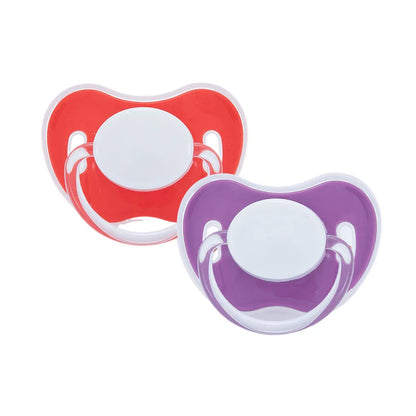 Personalized Pacifier & Clip Set – Custom Name Baby Gift | BPA-Free | 11 Colors