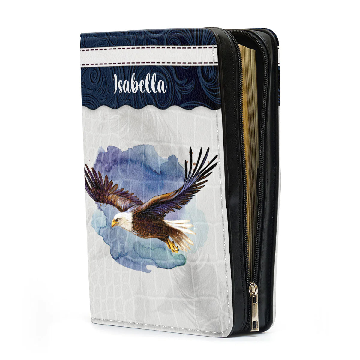 Christianart Bible Cover, They Will Soar On Wings Like Eagles, Gifts For Women, Gifts For Men, Christmas Gift. - Christian Art Bag