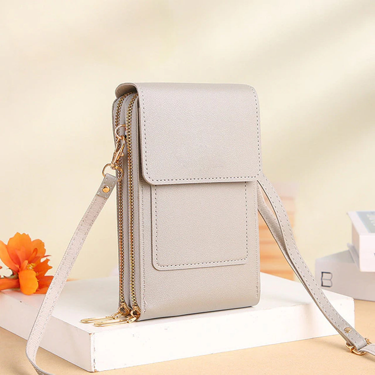 HPSP Personalized Touch Screen Phone Bag Crossbody Bags Women RFID Multifunctional Shoulder Wallet Mini Women's Bag Mobile Wallet Card Holder New - Christian Art Bag