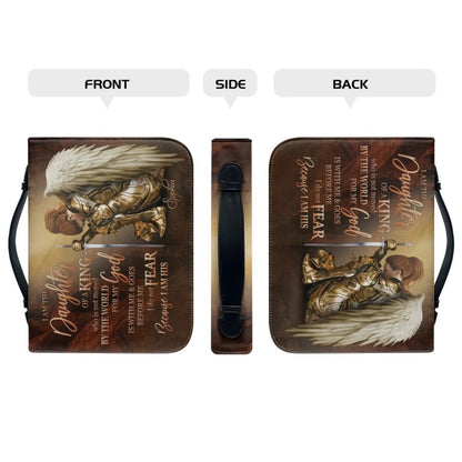 CHRISTIANARTBAG Bible Cover - Customized Warrior of Faith Bible Cover - Daughter Of The King - CABBBCV01170324.