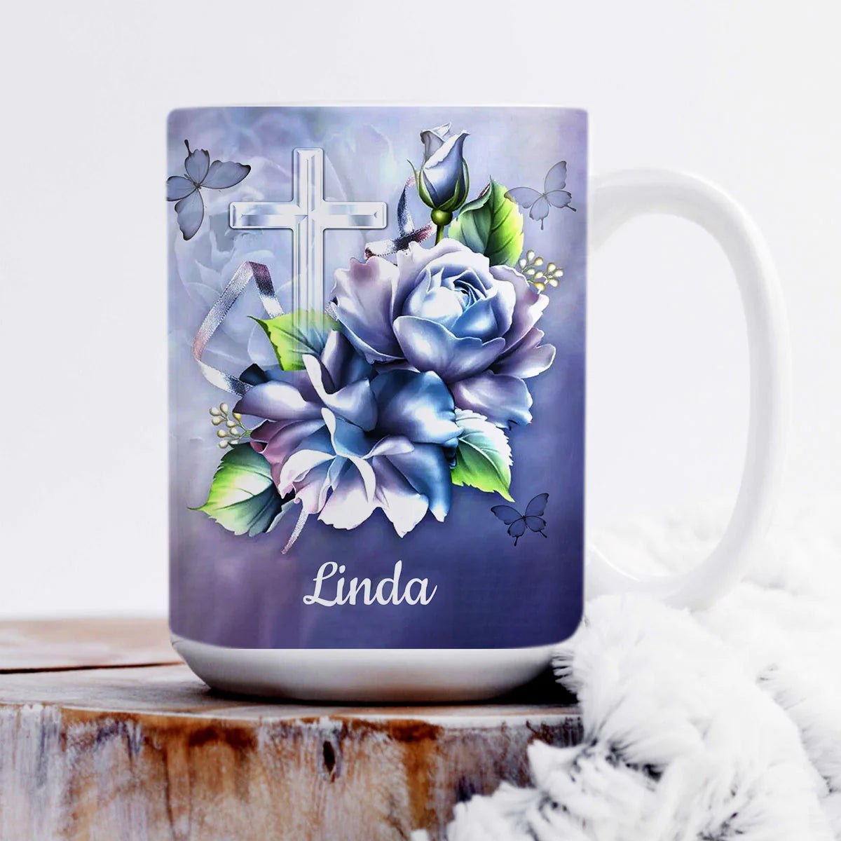 Christianartbag Drinkware, Blessed Is She, Personalized Mug, Tumbler, Personalized Gift. - Christian Art Bag