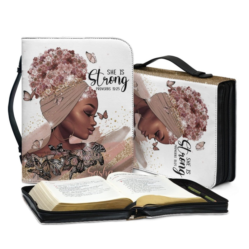 Personalized Bible Cover - Customizable Bible Cover by CHRISTIANARTBAG - CAB02160524.