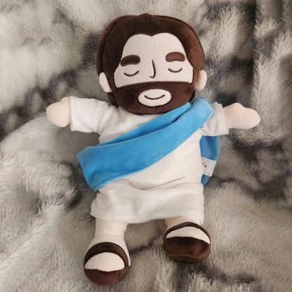 CHRISTIANARTBAG GIFTS - 40CM Breathing Jesus Soothe Plush Toy – Comforting & Calming for Kids | Easter & Christmas Gift