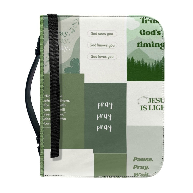 CHRISTIANARTBAG Bible Covers - Butterfly Green Bible Cover - CABBBCV06080624