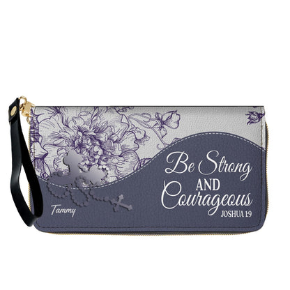 Personalized Christian Leather Handbag & Free Clutch Set – Custom Bible Verse Gift for Women CAB0241426