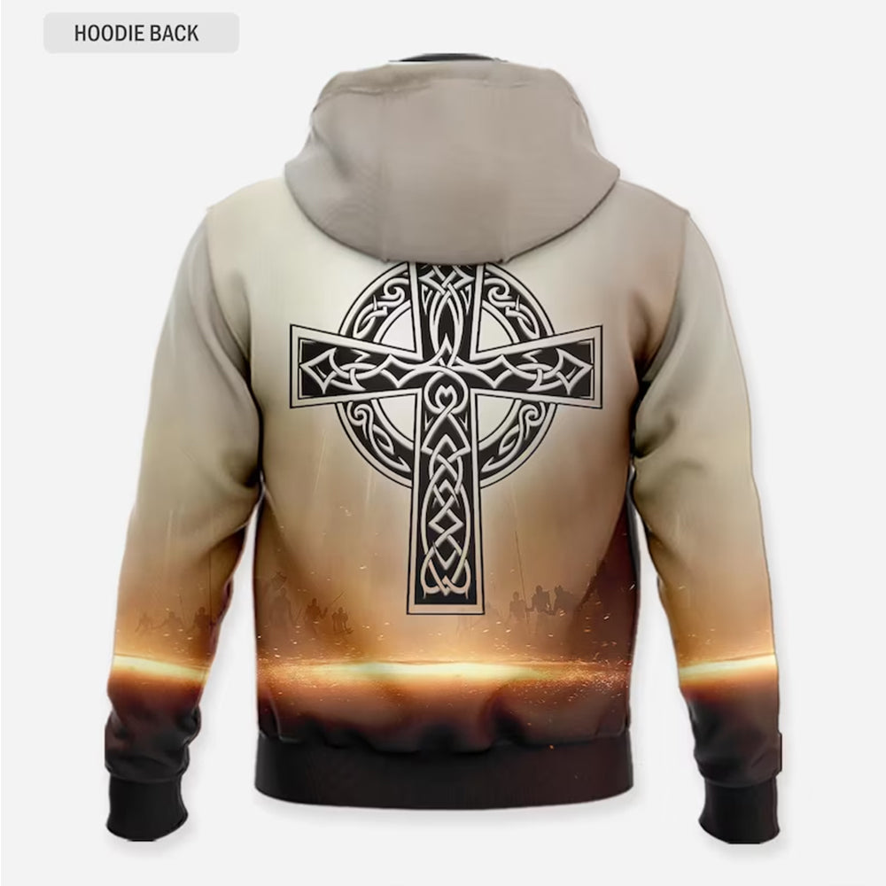 Christianartbag Clothing, Put On The Full Armor of God, Christian 3D T-Shirt, Christian 3D Hoodie, Christian 3D Sweater, Unisex 3D T-Shirt. - Christian Art Bag