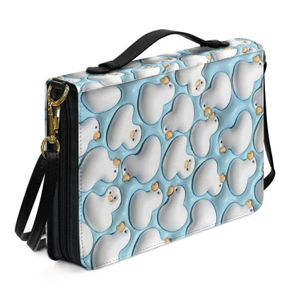 CHRISTIANARTBAG Bible Covers - Cute 3D Blue Duck Bible Cover - CABBBCV04080624