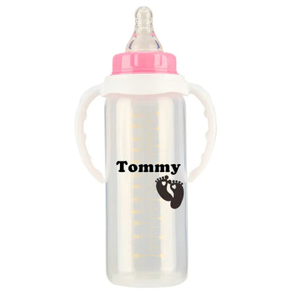Personalized Baby Bottle & Pacifier Set – BPA-Free | 260ml Standard Neck | Custom Name Gift | CHRISTIANARTBAG