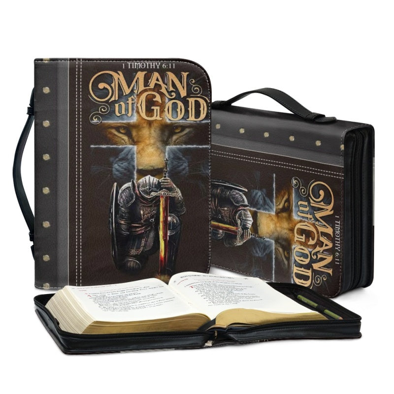 CHRISTIANARTBAG Bible Cover - Uncover the sacred meaning of your name - Custom Name - Personalized Bible Cover, CABBBCV0122824