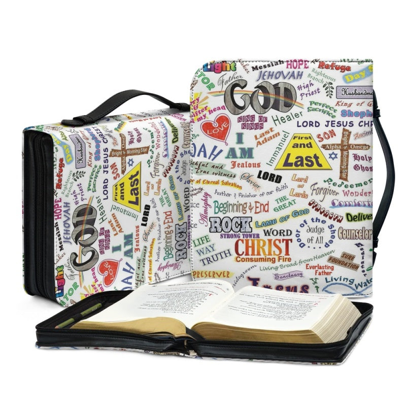 Christianartbag Bible Cover, My Bible Affirmations Bible Cover, Personalized Bible Cover, Daily Bible Cover, Christian Gifts, CAB03200124. - Christian Art Bag