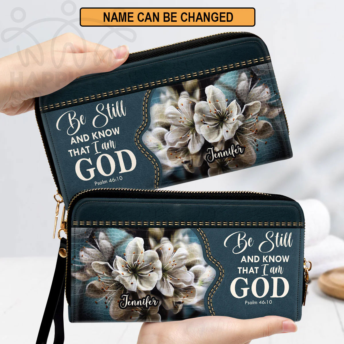 Christianart Handbag, Be Still And Know That I Am God, Personalized Gifts, Gifts for Women. - Christian Art Bag