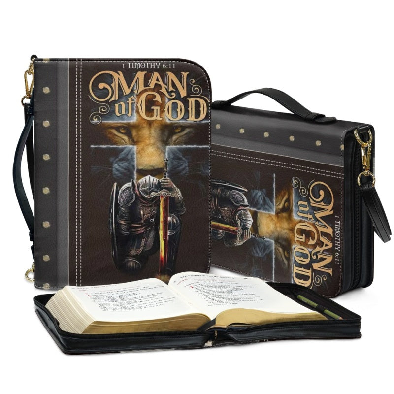 CHRISTIANARTBAG Bible Cover - Uncover the sacred meaning of your name - Custom Name - Personalized Bible Cover, CABBBCV0122824