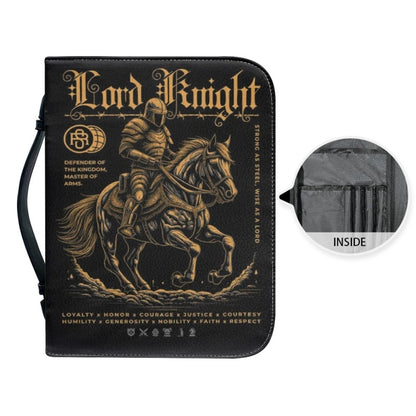 CHRISTIANARTBAG Bible Cover - Lord Knight Ephesians - Personalized Bible Cover, CABBBCV03060924.