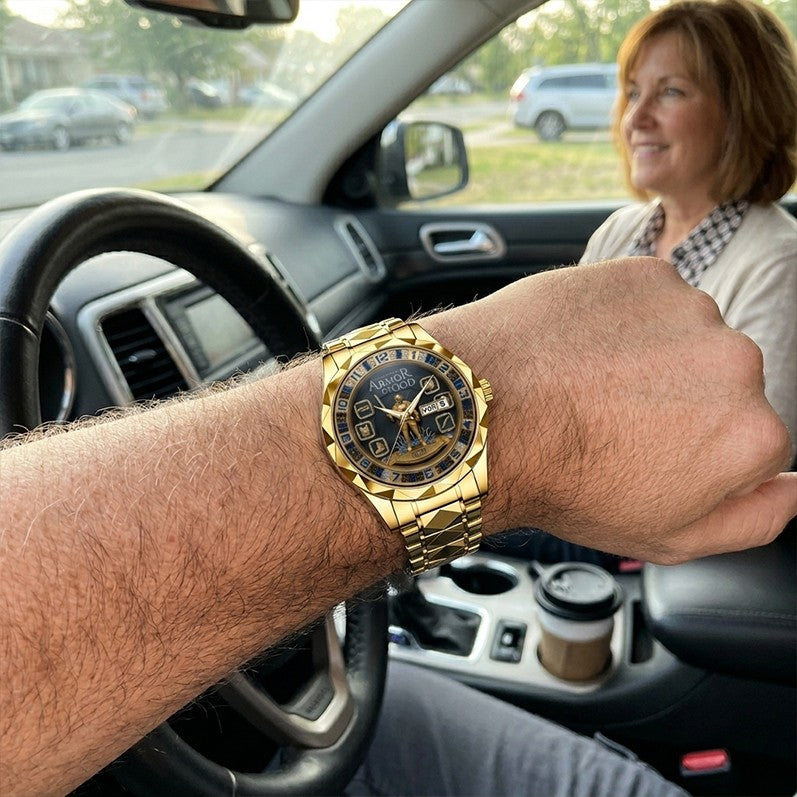 The Armor of God Collection: Personalized Luxury Men’s Women's Watches by CHRISTIANARTBAG CAB01060226