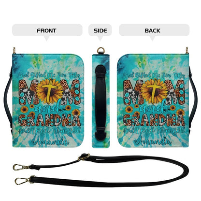 CHRISTIANARTBAG Bible Covers - Mom and Grandma Rock Them Both - Personalized Bible Cover - CABBBCV01030424