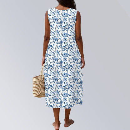 Personalized Christian Floral Summer Dress – Armor of God Women’s Maxi Dress