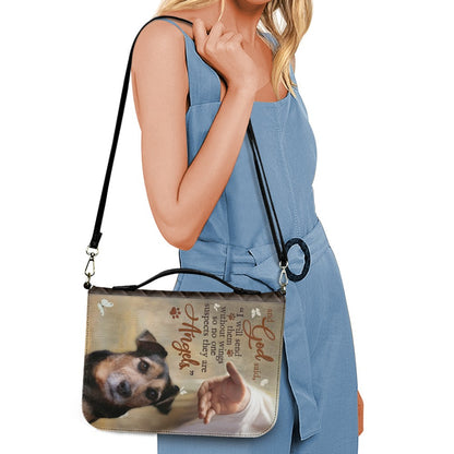 CHRISTIANARTBAG Bible Cover - And GOD Said "I Will Send Them Without Wings So No One Suspects They Are" - Personalized Pet Bible Covers, CABBBCV02190525.