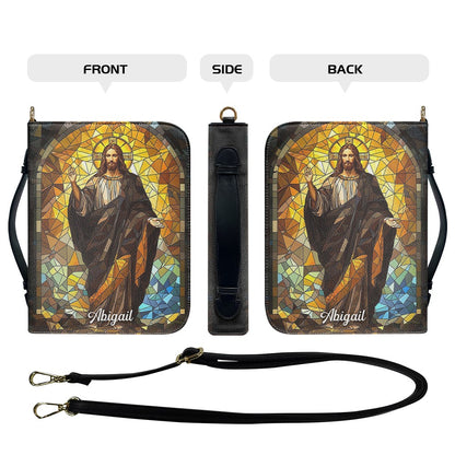 CHRISTIANARTBAG Bible Cover - Customizable Bible Cover – Name - Christian Gifts.