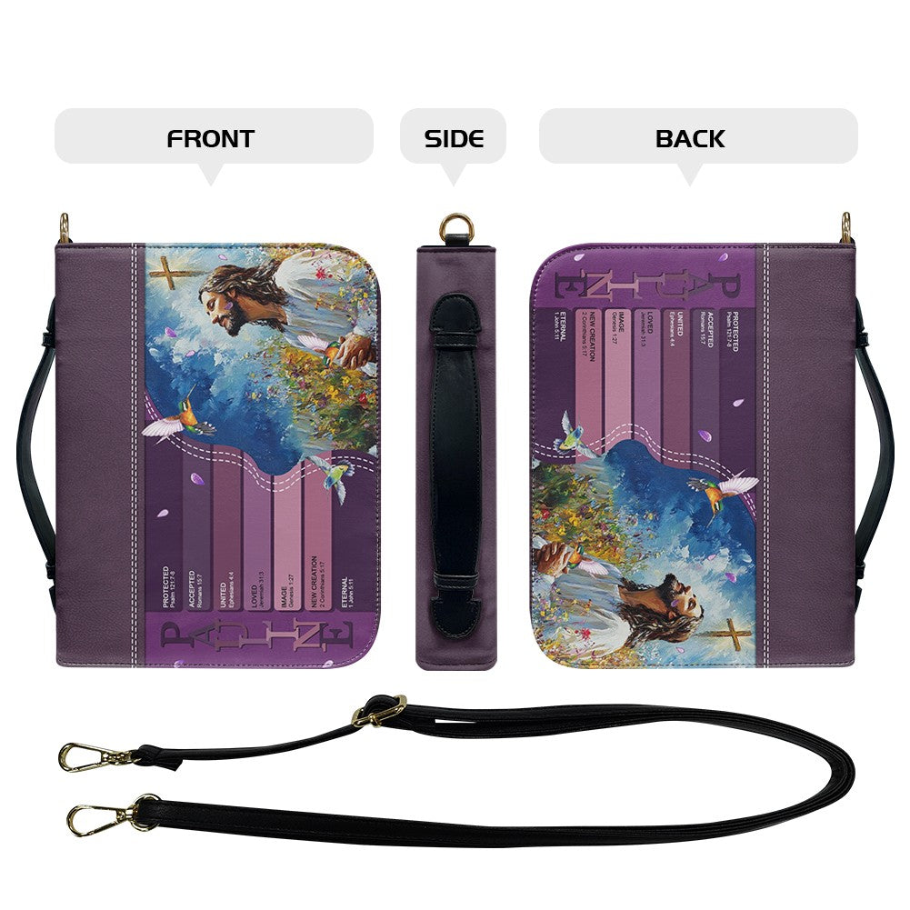 Christianartbag Handbags- Uncover the sacred meaning of your name - Personalized Leather Handbag - CABLTB0113225
