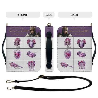 CHRISTIANARTBAG Bible Cover - Put On The Full Armor Of GOD - Custom Name and Image - Personalized Bible Cover, CABBBCV01051925.