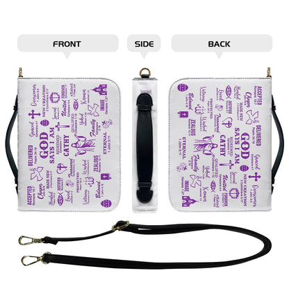 CHRISTIANARTBAG Bible Cover - Uncover the sacred meaning of your name - Personalized Bible Cover, CABBBCV0129924.