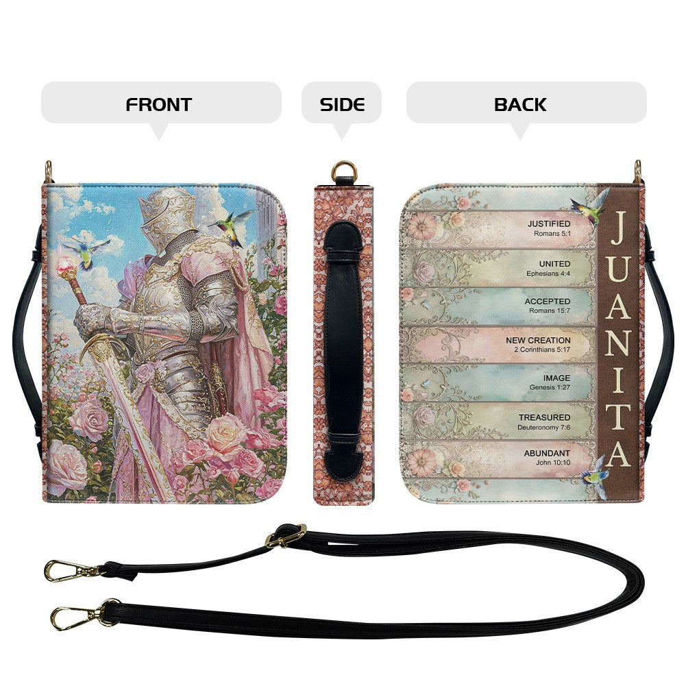 CHRISTIANARTBAG Bible Cover - Uncover the sacred meaning of your name - Personalized Bible Cover, CABBBCV01051225.