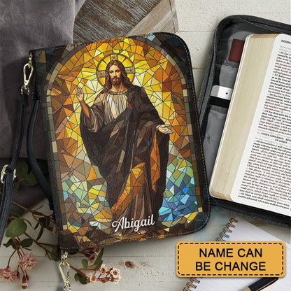 CHRISTIANARTBAG Bible Cover - Customizable Bible Cover – Name - Christian Gifts.