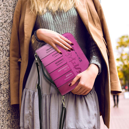 CHRISTIANARTBAG Bible Cover Pink - Uncover the sacred meaning of your name - Personalized Bible Cover Soft purples, pastel pinks, serene gradients, magical dusk tones, CABBBCV0111325