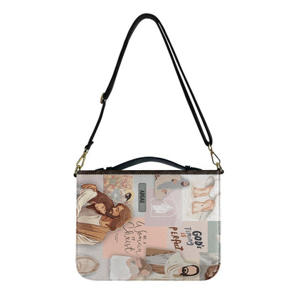 CHRISTIANARTBAG Bible Cover - Be A Woman Of Christ - Personalized Bible Cover – Custom Name – CHRISTIANARTBAG Gift for Christians CAB03280525