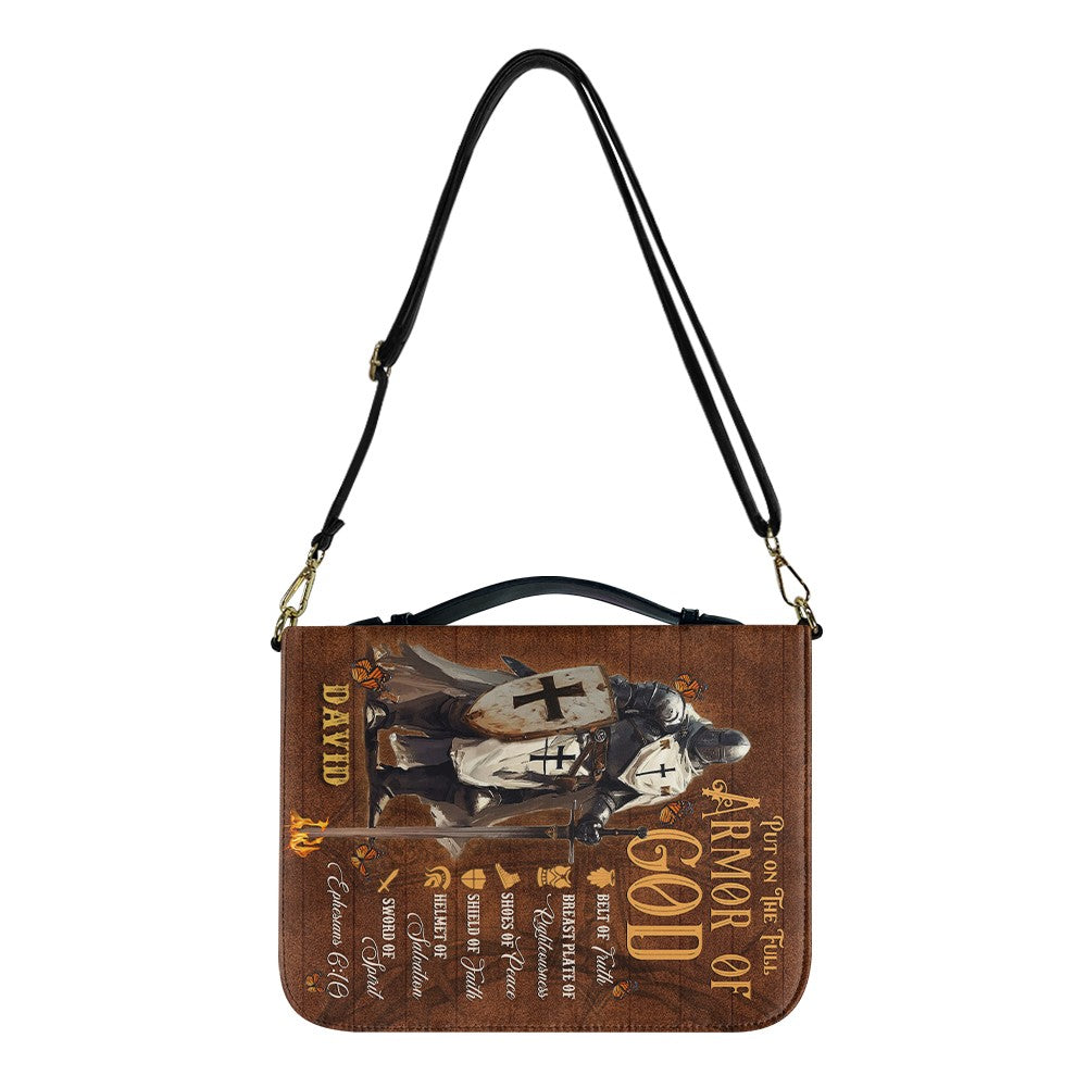 CHRISTIANARTBAG Bible Cover - Put On The Full Armor Of GOD – Personalized Bible Cover Armor OF GOD - CAB01052325