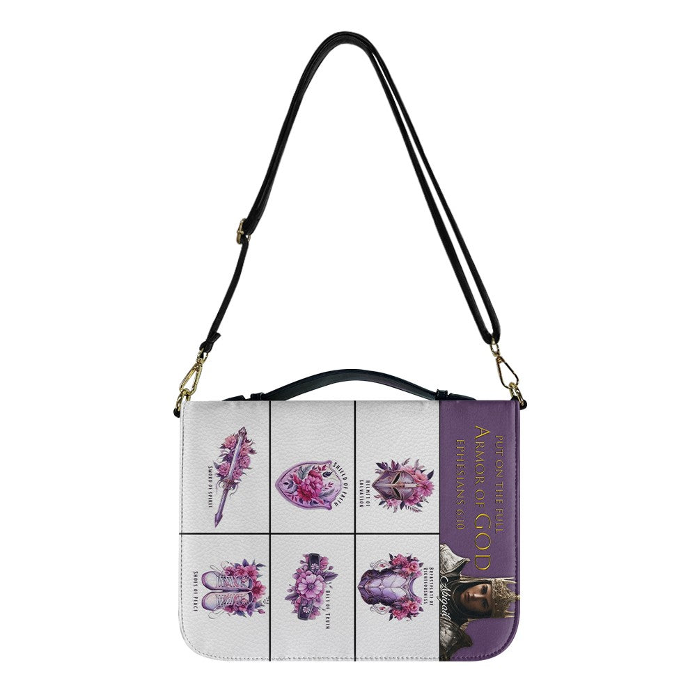 CHRISTIANARTBAG Bible Cover - Put On The Full Armor Of GOD - Custom Name and Image - Personalized Bible Cover, CABBBCV01051925.