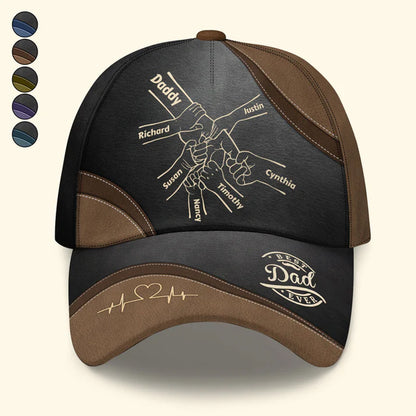 Christianartbag Cap, Best Dad Ever Cap, Personalized Cap, Cap for Dad, CABCAP01230524.