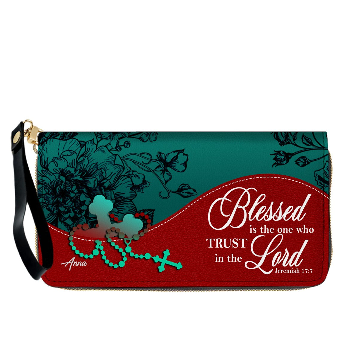 Personalized Christian Leather Handbag – Christian Christmas Gift for Women