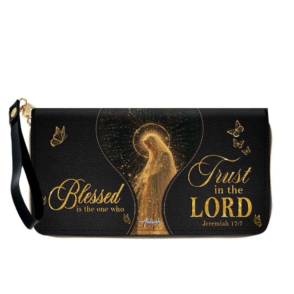 Personalized Christian Leather Handbag & Wallet Set | CHRISTIANARTBAG™ Faith Gift for Women