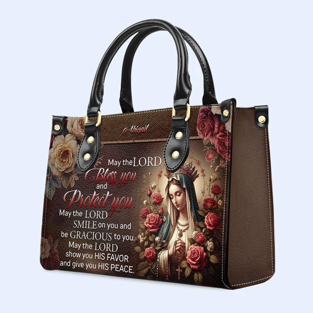 Personalized Leather Handbag with Free Clutch – Christian Women’s Faith Bag by CHRISTIANARTBAG