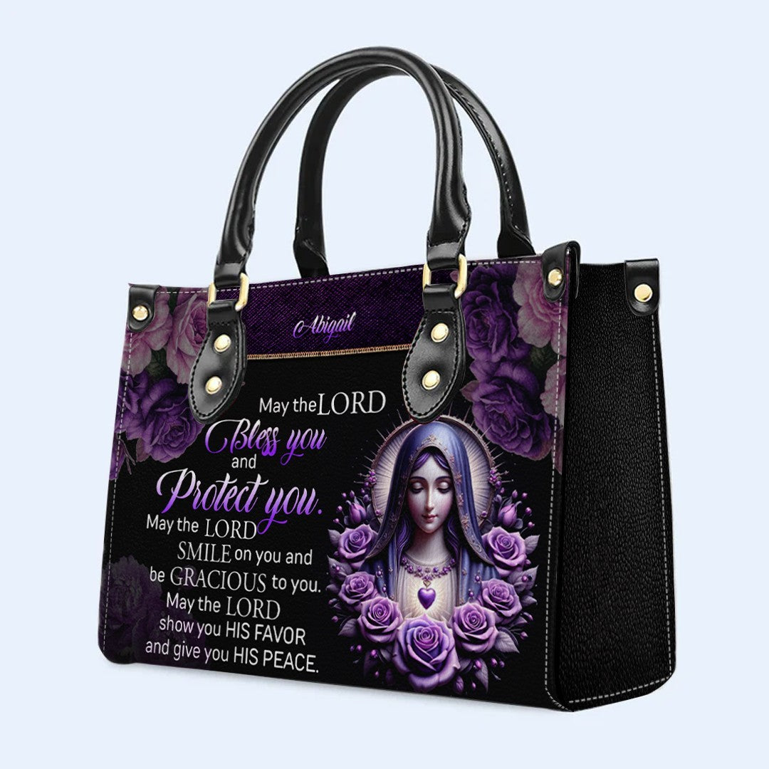 Personalized Leather Handbag with Free Clutch – Christian Women’s Faith Bag by CHRISTIANARTBAG