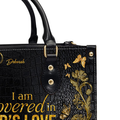 CHRISTIANARTBAG Handbags - Christian Affirmation Leather Handbag for Women – Faith-Based Bible Verse Purse – Inspirational Gift for Moms - CABLTB01062125